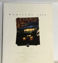 Cadillac Auto Brochure For Sale