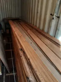 1"×6"×16 feet long cedar tongue and groove planks
