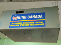 Used King Canada Air Cleaner For Shop with remote