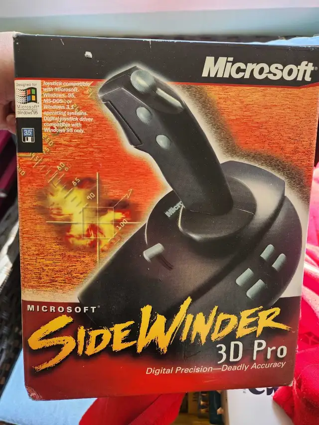Microsoft SideWinder 3D Pro Joystick in PC Games in Cranbrook - Image 4
