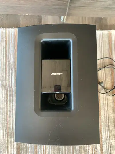 This is a used Bose CineMate digital home theatre speaker system subwoofer, offering rich bass and e...