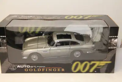 1/18 AUTOART ASTON MARTIN DB5 , 007 JAMES BOND , GOLDFINGER ,, View more