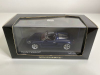 1:43 Diecast MINICHAMPS Porsche Carrera GT 2001 BRAND NEW