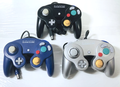 Nintendo OEM GameCube Controller Silver Purple & Black ⎮$50 EACH, View more