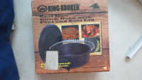 King Kooker 4 quart Pre-seasoned Outdoor Cast Iron Dutch Oven