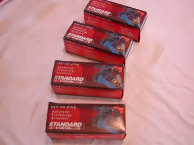 Selling 4 brand new coils for the Grand Jeep Cherokee V8 , never used still in the box.