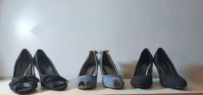 Brand New Classic Heels (3 Pairs), View more