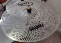 Sabian Quiet Tone Cymbals - 14 Hats / 16 & 18 Crash / 20 Ride