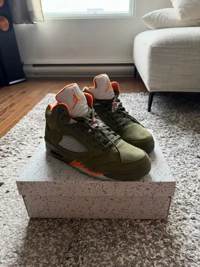 Jordan 5 olive size 12, View more