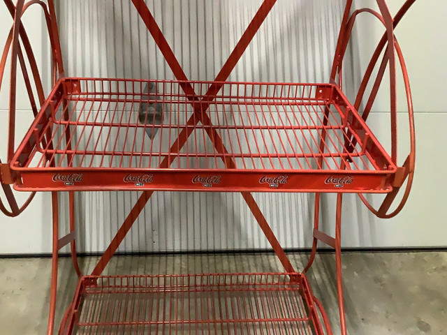 Coca Cola wrought iron shelf  in Arts & Collectibles in Leamington - Image 2