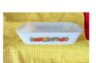ANCHOR HOCKING …FIRE KING … NATURE’S BOUNTY…1 Qt. LOAF DISH., View more