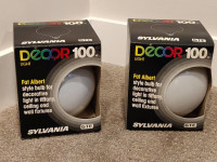 Oversized Round Globe Incandescent Light Bulb - Sylvania - 100 W