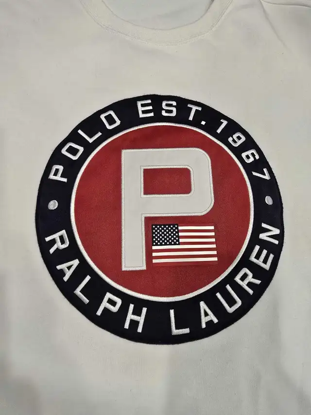 Ralph Lauren white Sweater Large in Men's in Mississauga / Peel Region - Image 4