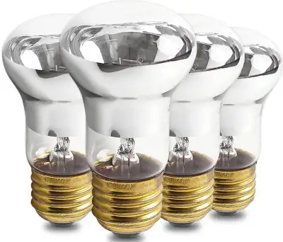 R39 E17 25W Lava Lamp Replacement Bulbs – 4 Pack (New - Open box) 4-pack R39 E17 25-watt incandescen...
