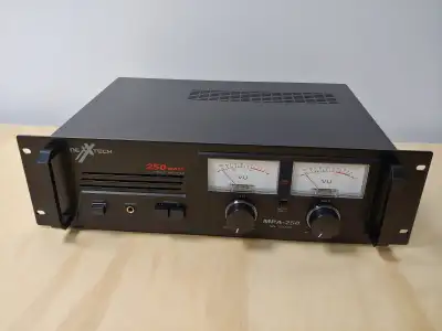 Three amplifiers for your consideration. Nexxtech MPA-250 Condition: Professionally tested and worki...