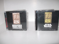 Stars Wars/New Hope/Empire Strikes -2 cd sets-$10 each