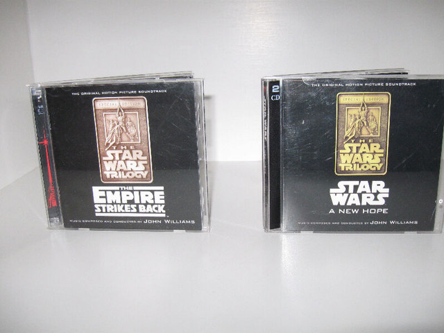 Stars Wars/New Hope/Empire Strikes -2 cd sets-$10 each in CDs, DVDs & Blu-ray in City of Halifax