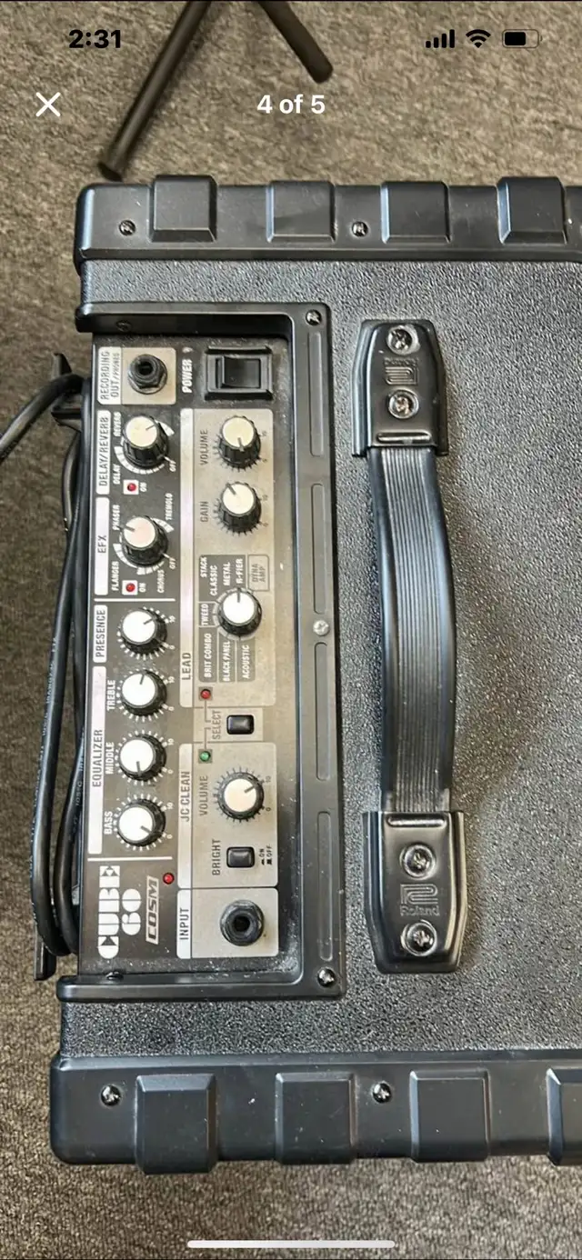 Roland cube 30 guitar amplifier  in Amps & Pedals in Dartmouth - Image 5