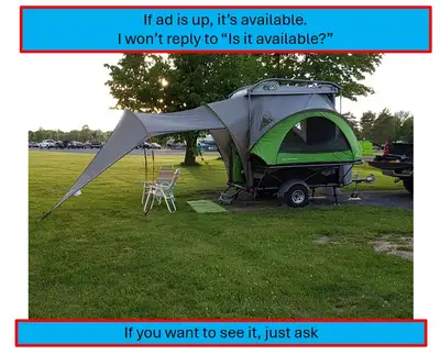 Selling our 2017 SylvanSport GO camper. Excellent condition – yes the windows are intact! Used one w...