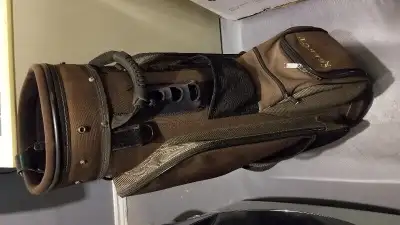 I am selling a new condition Spalding Select Series Golf Bag as shown in the ad pictures for $50.
