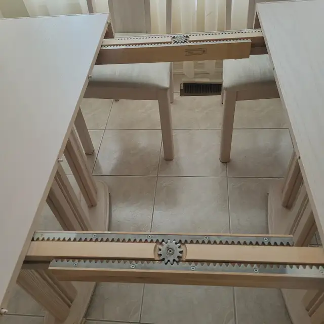 Solid Wood Dining Room Cabinet + Table & 6 Chairs Flash Sale in Dining Tables & Sets in Markham / York Region - Image 10