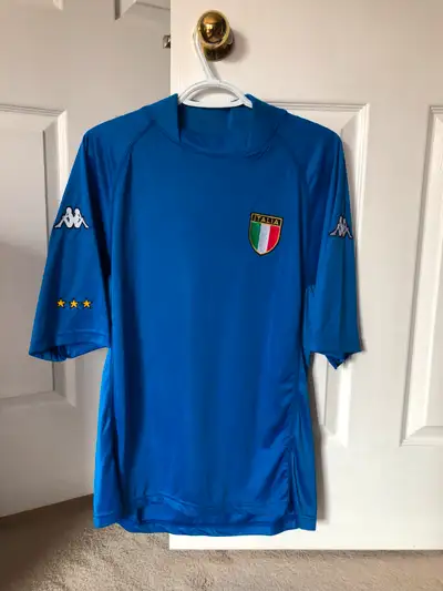 2002 Team Italia Kappa World Cup Replica Home Kit, Vieri #21, View more