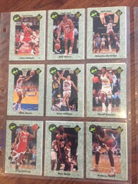 1991 Classic Draft Picks Basketball Card set (50)