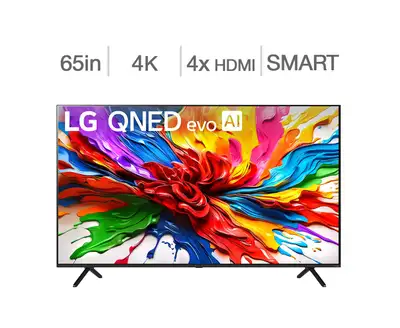 LG 65" QNED evo AI QNED92 4K UHD HDR Mini LED webOS Smart TV BOX, View more