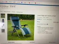 Outdoor gravity lounge chair