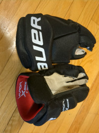Vapor x-edge hockey gloves, child size