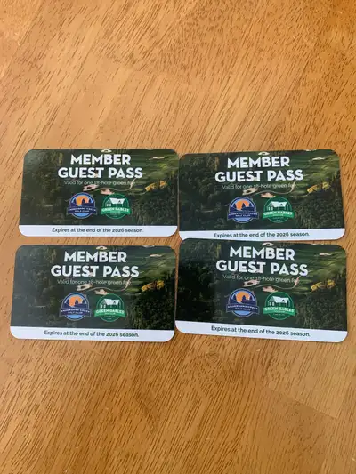Golf passes, View more