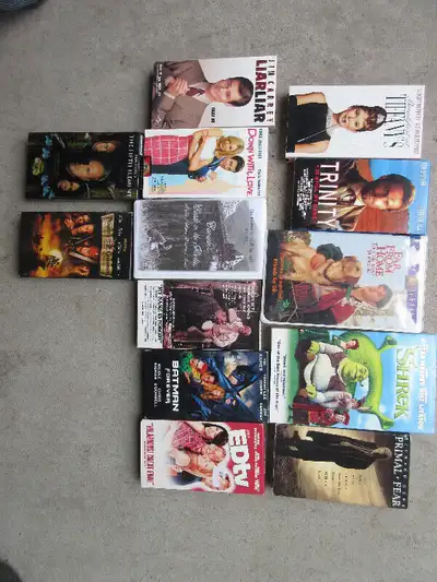 Assorted VHS Movies (please see pictures) - Mint condition- Asking $5 each or best offer. Please con...