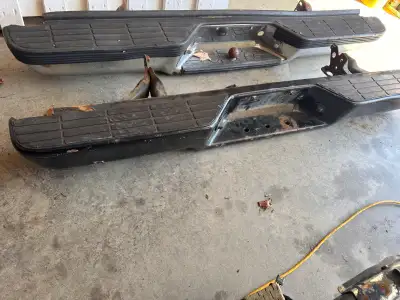 I have 1 black 88-98 Chev / GMC rear bumper asking $225 1 have 1 chrome 88-98 Chev / GMC rear bumper...
