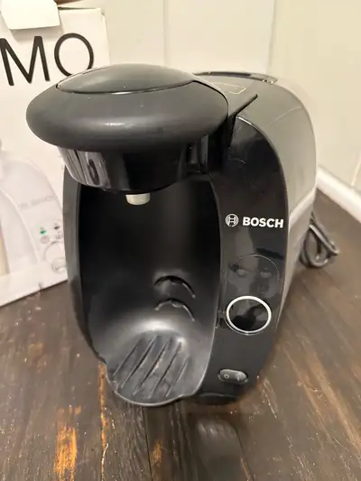 Free Tassimo coffee maker.