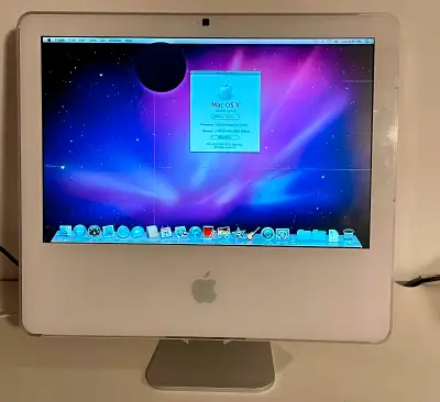 2006 Apple iMac (first Intel model, 17"), View more