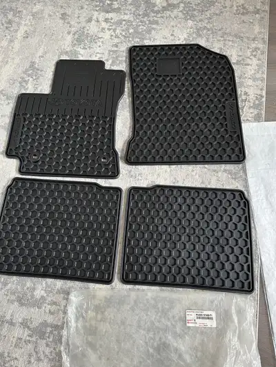 Brand New NEVER been used Toyota Corolla 2020 to 2025 Toyota Factory rubber floor mats. Just got the...
