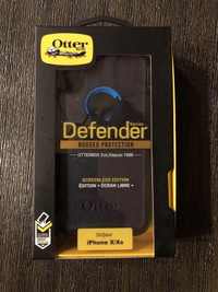 OTTERBOX DEFENDER IPHONE X,XS, NOIR +CLIP DE CEINTURE