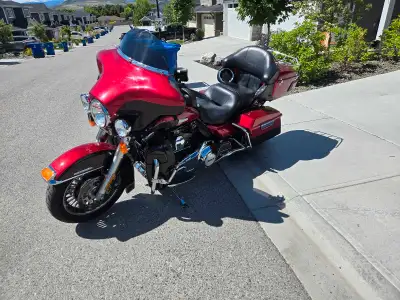 Selling my 2012 Electra Glide ,just haven't been riding much. 2nd owner Always garage kept Low Km 43...