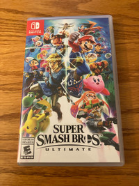 Super Smash Bros Ultimate Nintendo Switch Game 