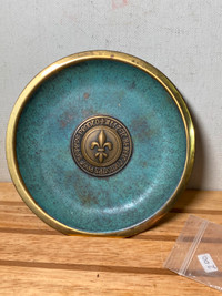 Vintage Enamel Plate Scout Marks