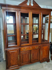 Beautiful Buffet and Hutch - Display Cabinet