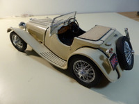 Entex 1939 Jaguar SS100  Built Kit 1/16 Scale