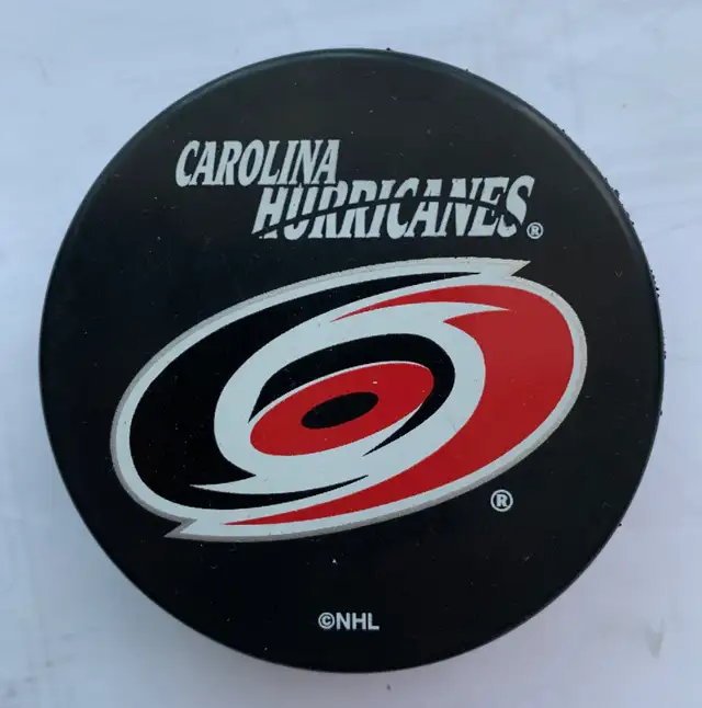 Winnipeg Jets &  Carolina Hurricanes Pucks in Hockey in Winnipeg - Image 4