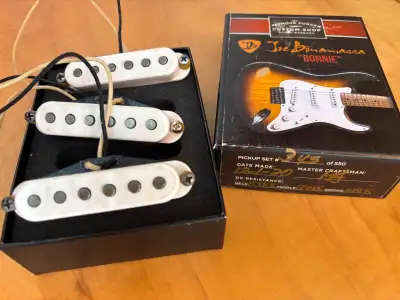 $500: Joe Bonamassa Aged “Bonnie” Strat set (Hand Wired by MJ at the Seymour Duncan Custom Shop…if y...