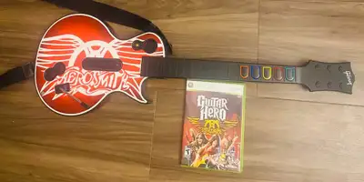 Bundle Guitar Hero Aerosmith pour Xbox 360, View more