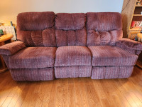 Reclining Couch and Loveseat