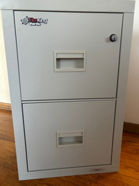 FireKing Turtle Series - Vertical File Cabinet - 2 drawers