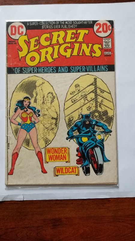 Secret Origins of Super-Heroes and Super-Villains - comic 1973 | Comics ...