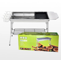 New Stainless Steel Folding Portable BBQ grill