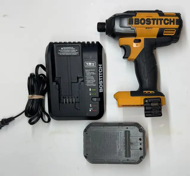 Bostitch 18v Lithium 1/4" Hex Chuck Impact Driver KIT in Power Tools in Windsor Region - Image 8